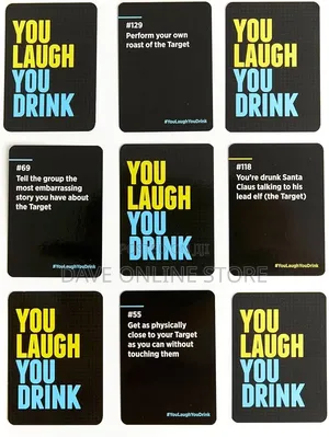 Games You Laugh You Drink for People Who Can’T Keep a Straight Face