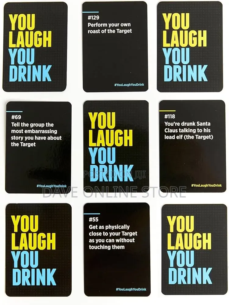 Games You Laugh You Drink for People Who Can’T Keep a Straight Face
