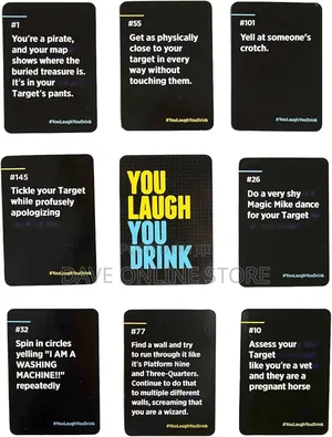 Games You Laugh You Drink for People Who Can’T Keep a Straight Face
