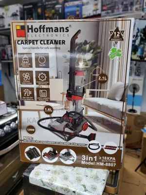 Deep Stain Hoffmans Vacuum Carpet Cleaner Hm-8807 3in 1