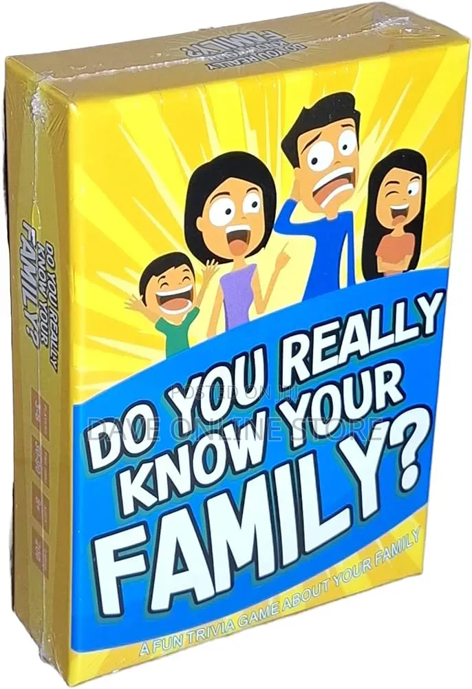 Do You Really Know Your Family? – Fun Family Game