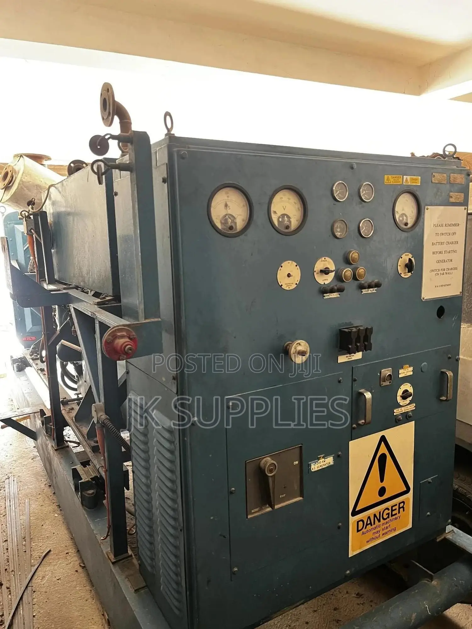 250 Kva Uk Used Dorman Generator