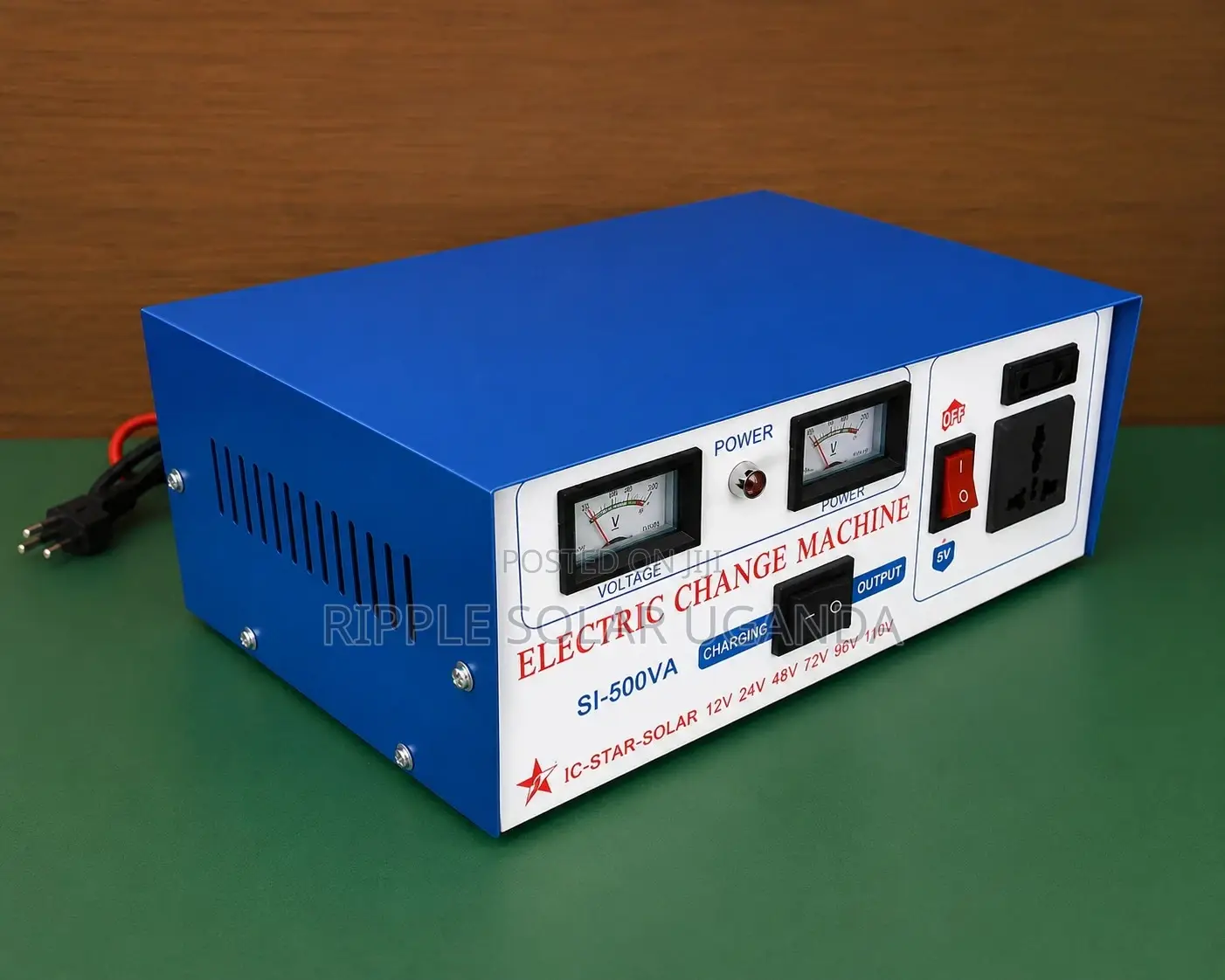 500va Inverter Charger Backup Power System 12v Dc to 220v Ac