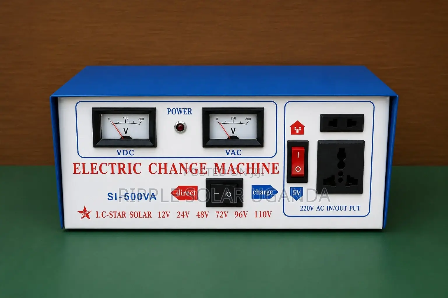 500va Inverter Charger Backup Power System 12v Dc to 220v Ac
