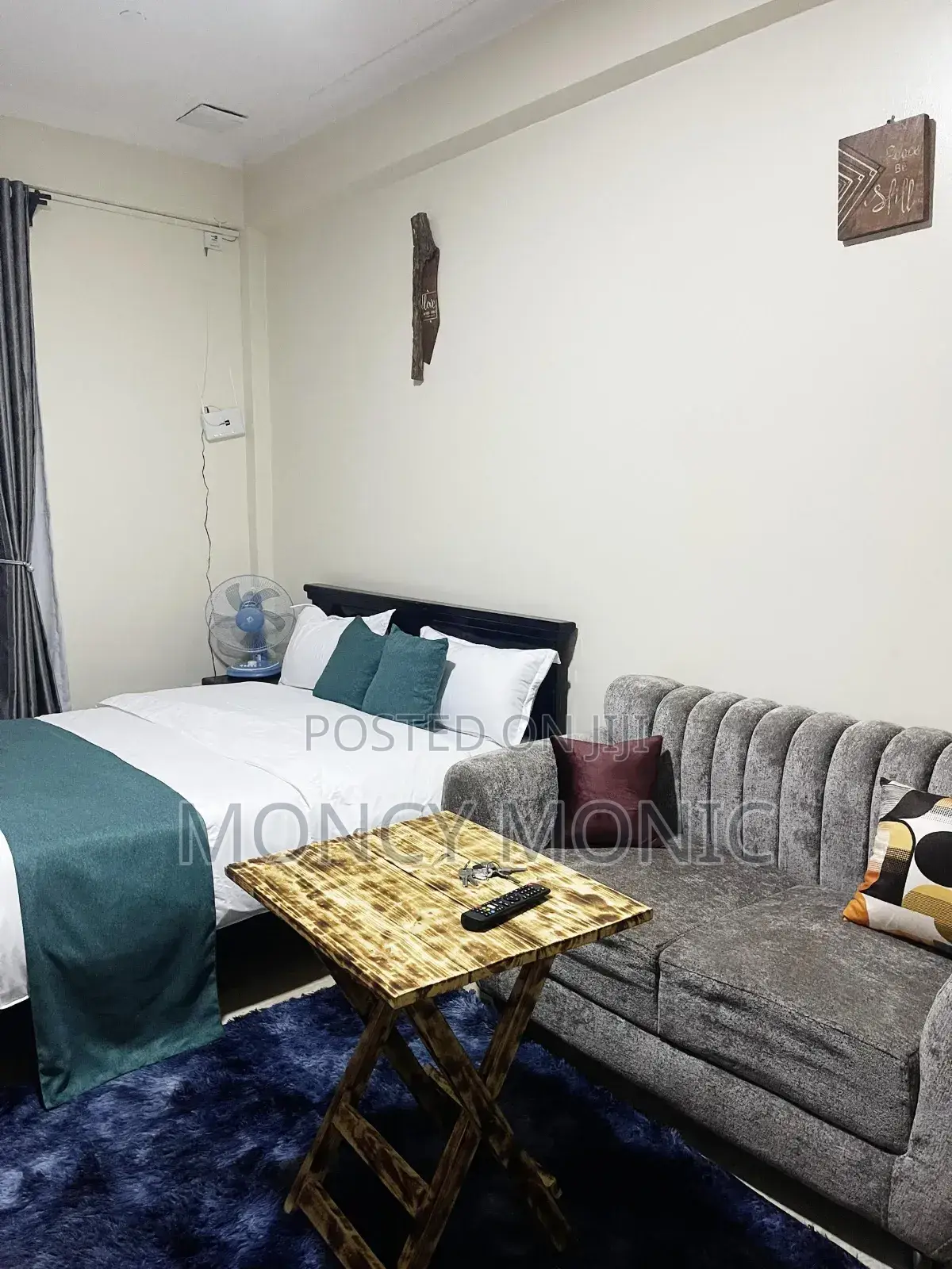 Furnished Studio Apartment in Kilimani Mall, Kira for rent