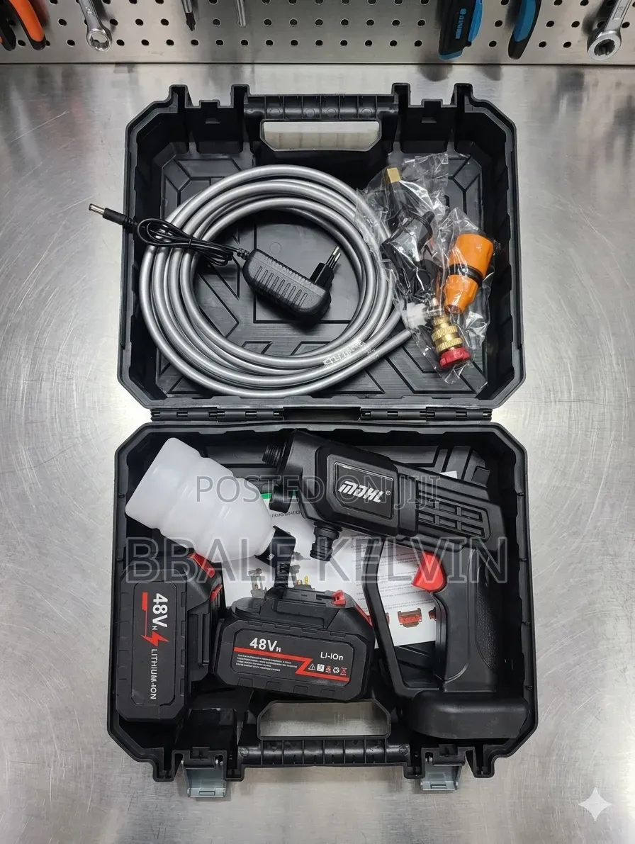 Pressure Car Washer With 2 Batteries