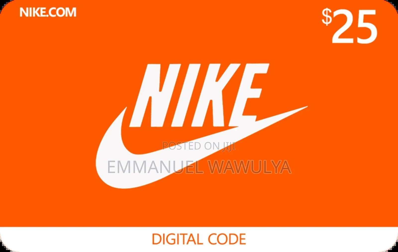 $25 Nike Gift Card (Usa)