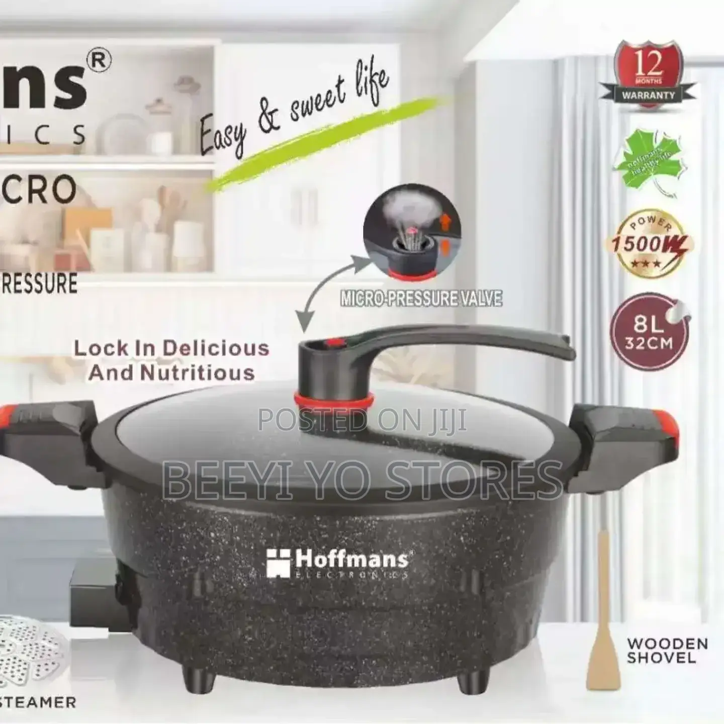 Hoffmans Electronics Multifunctional Micro Pressure Cooker