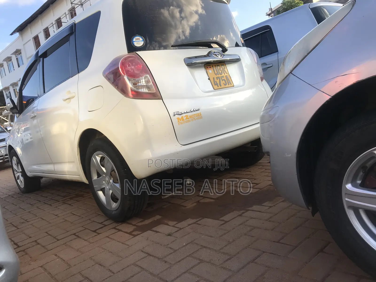 Toyota Ractis 2009 White