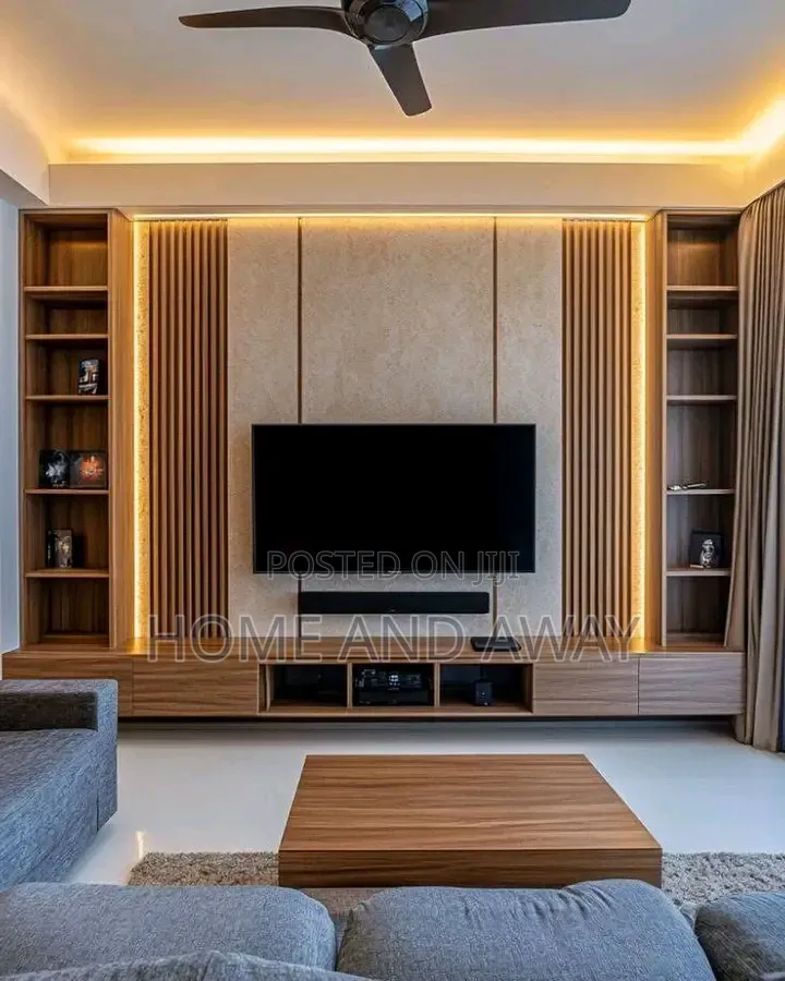 Vienna Wall Unit Tv Stands in Any Colour From 2,000,000/- With Setup