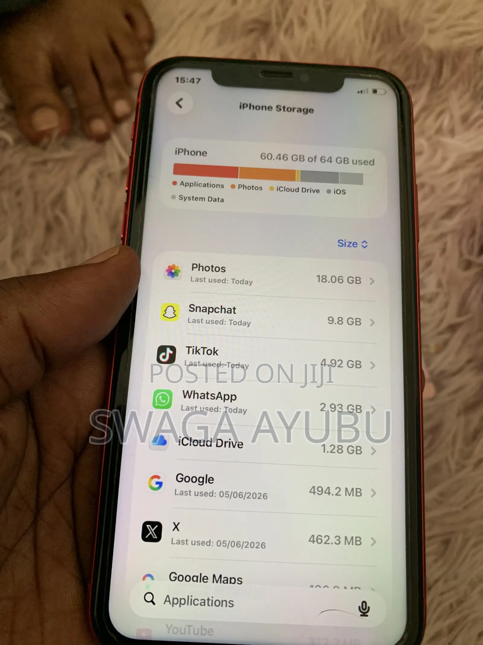 Apple iPhone 11 64 GB Red