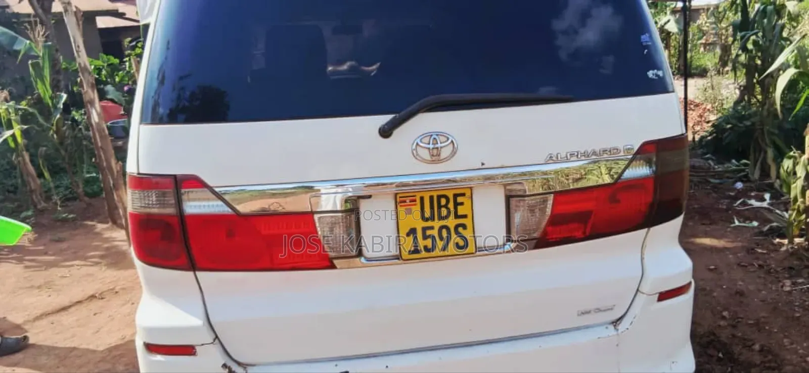 Toyota Alphard 2008 White