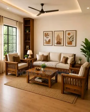 5 Seaters Filipino Wooden Sofa Set Chairs in Any Colour