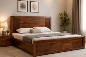 Seasoned Wood Wooden Beds in Any Size/Colour From 1,580,000/- On Order
