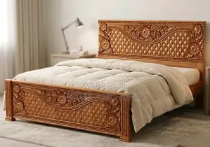Kashmir Rare Wooden Beds in Any Colour From 1,800,000/- With Delivery