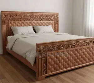 Kashmir Rare Wooden Beds in Any Colour From 1,800,000/- With Delivery