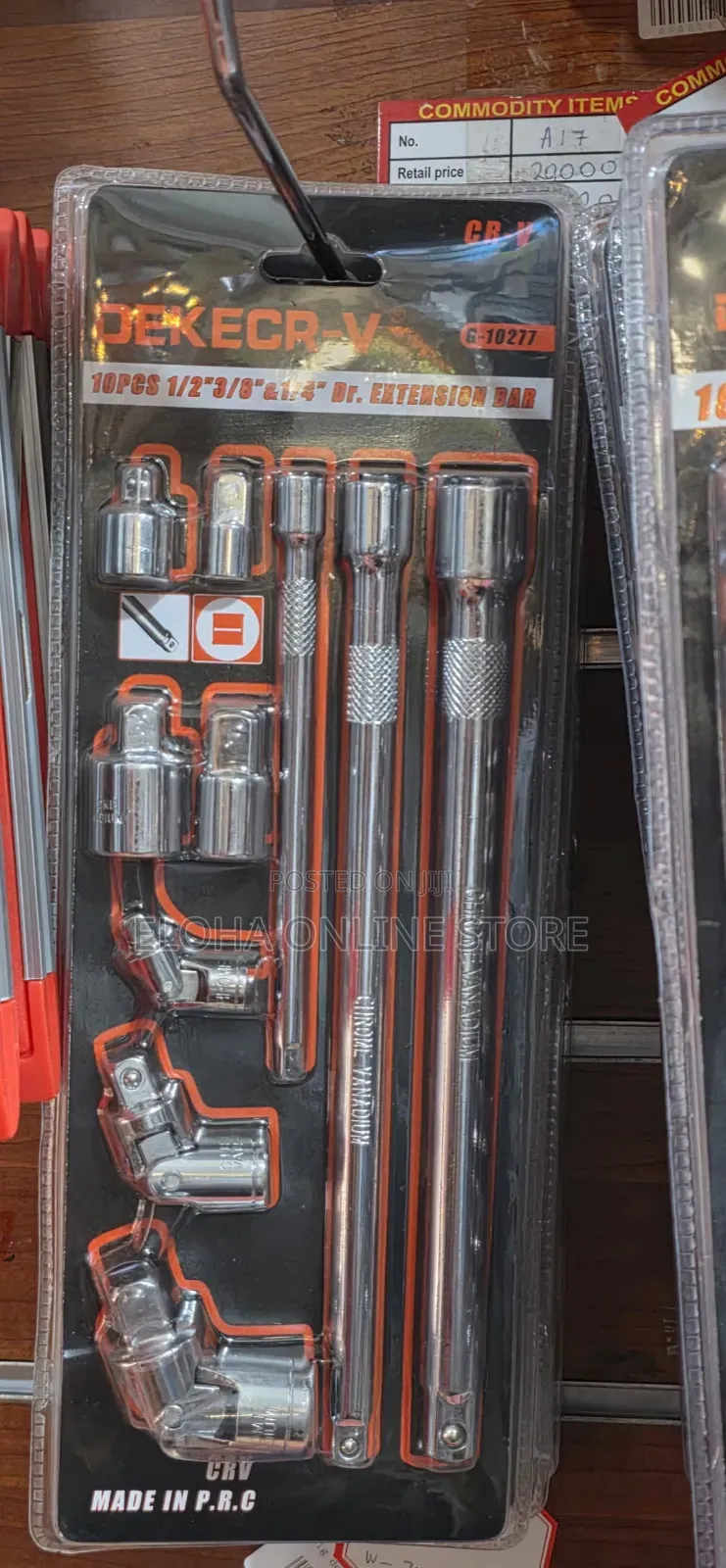 10-Piece Socket Accessory Extension Set