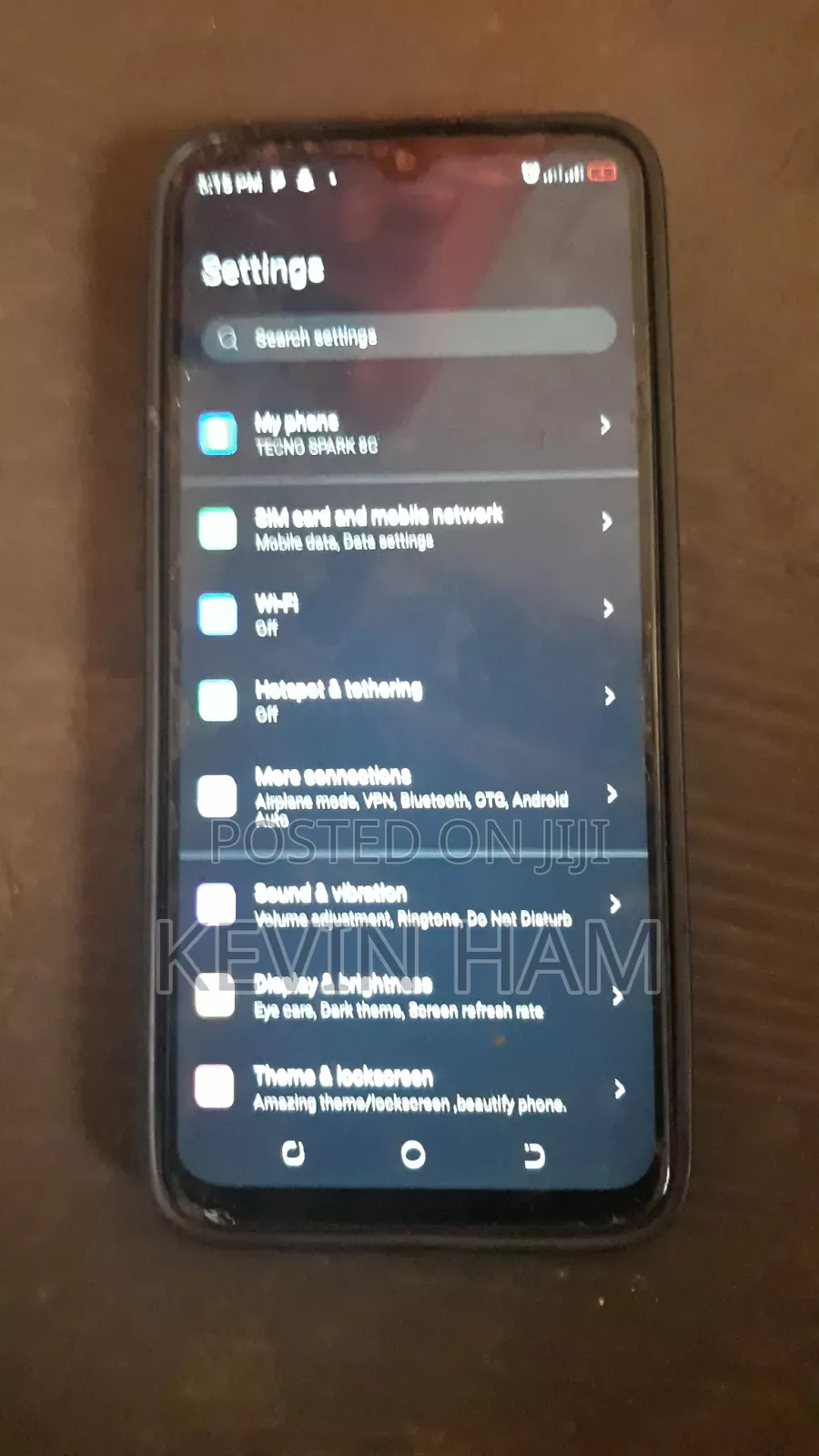 Tecno Spark 8C 64 GB Blue