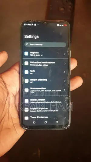 Tecno Spark 8C 64 GB Blue