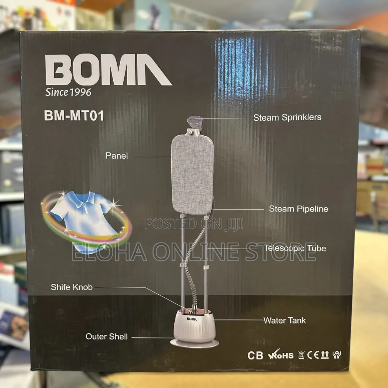 Boma Garment Steamer, Model Bm-Mt01