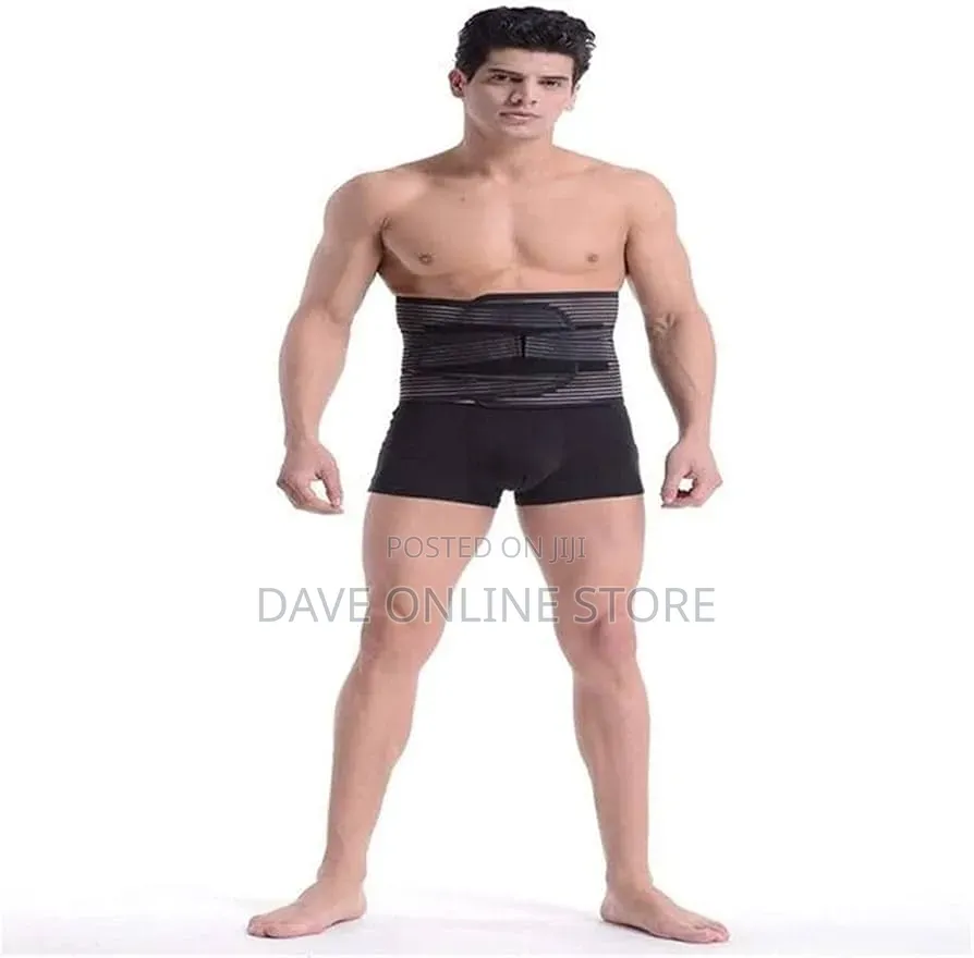 Lumbar Support Belt Abdomen Belt,Large Size Men Women Lumbar Brace