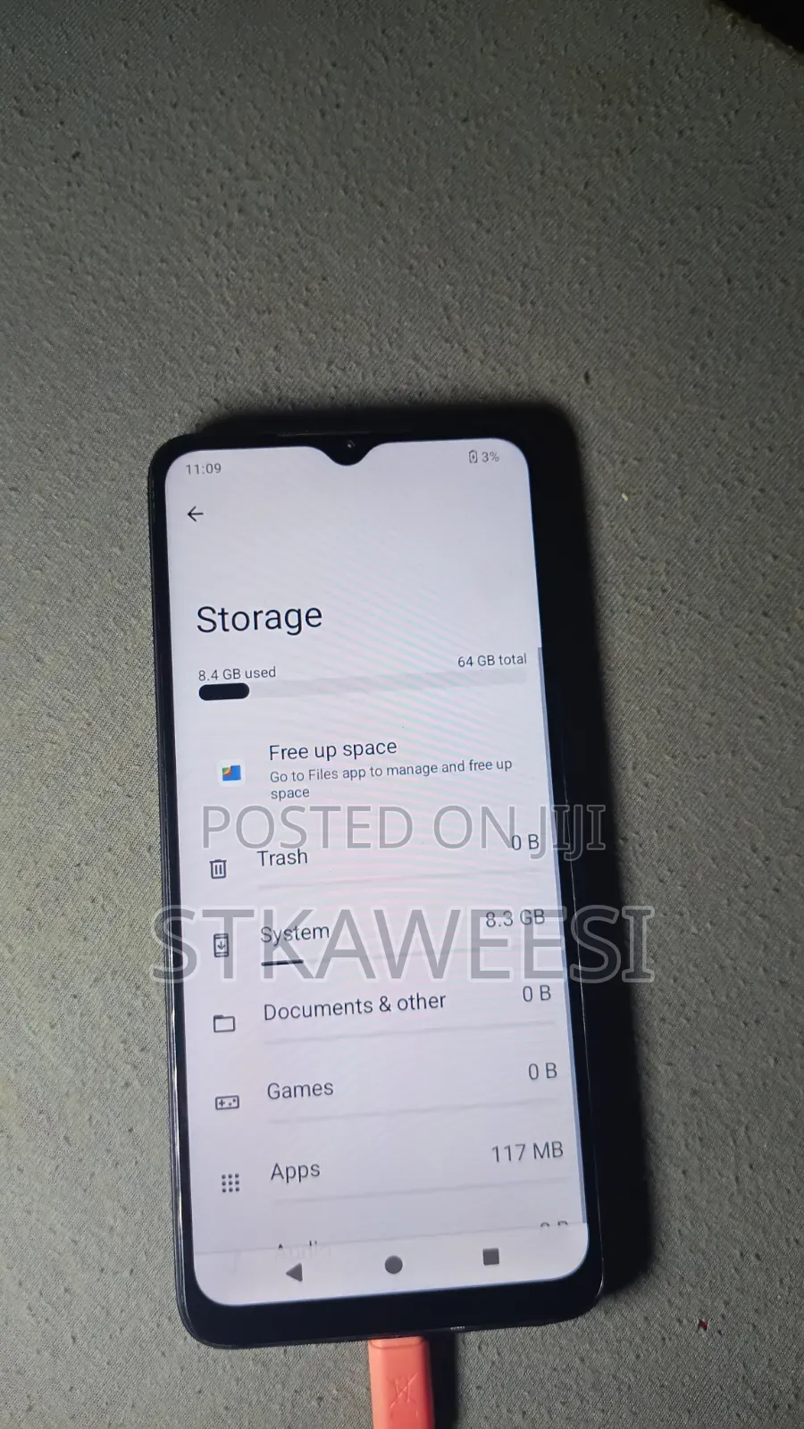 Itel A06 64 GB Black