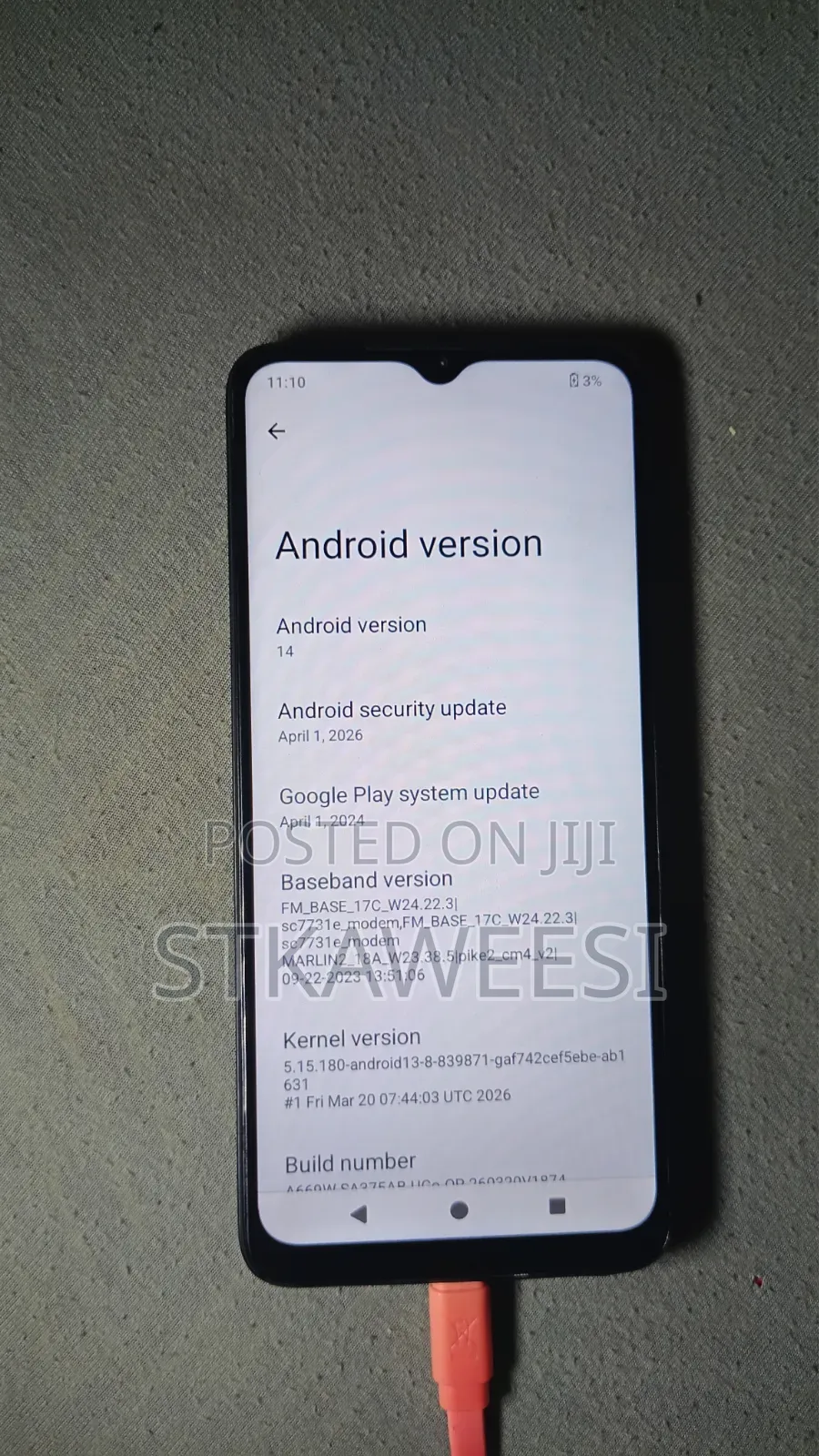 Itel A06 64 GB Black