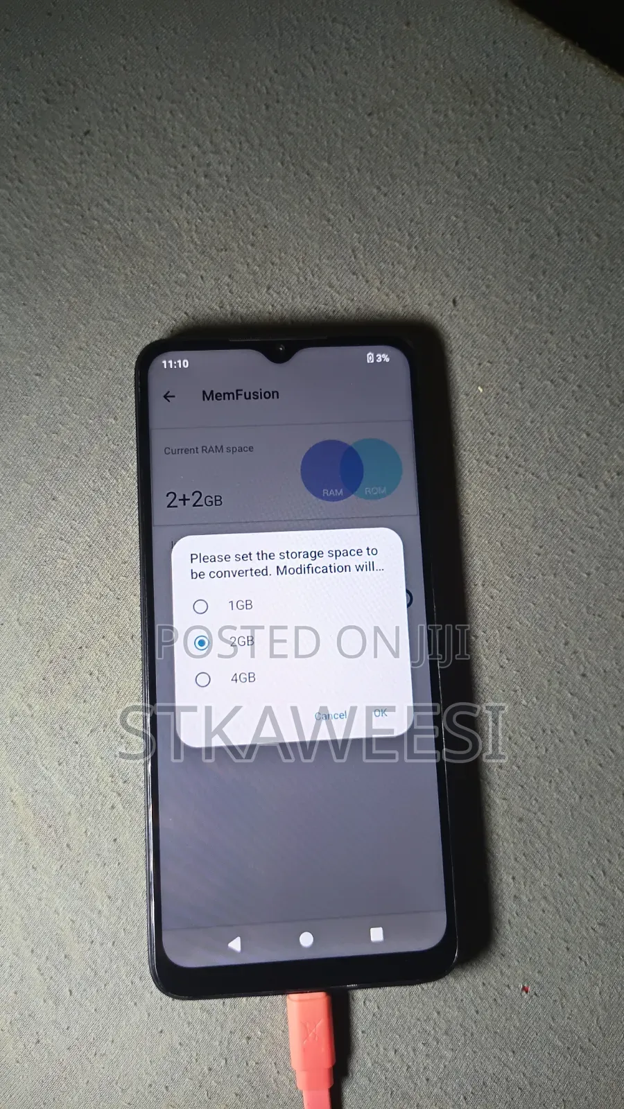 Itel A06 64 GB Black