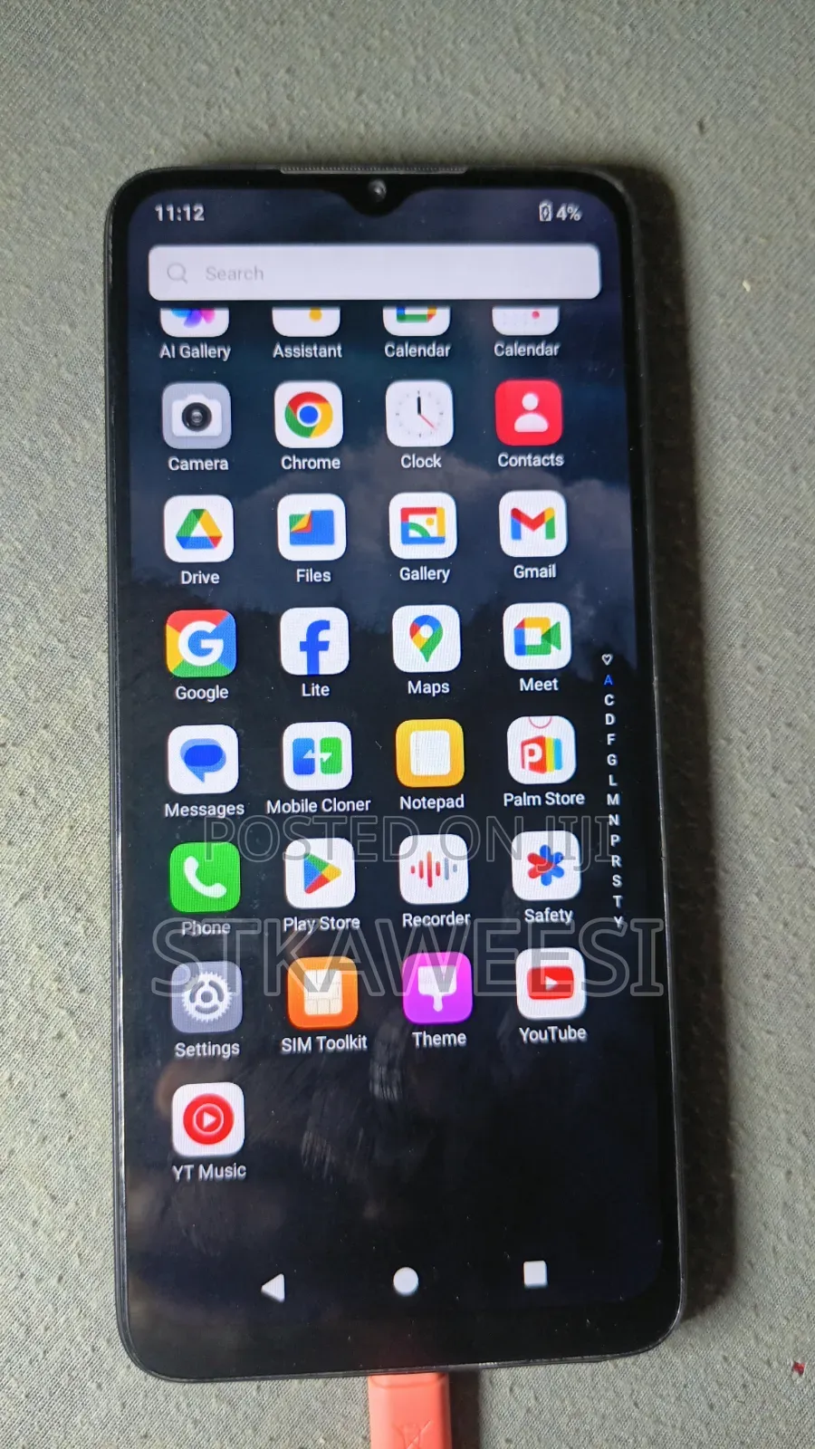 Itel A06 64 GB Black
