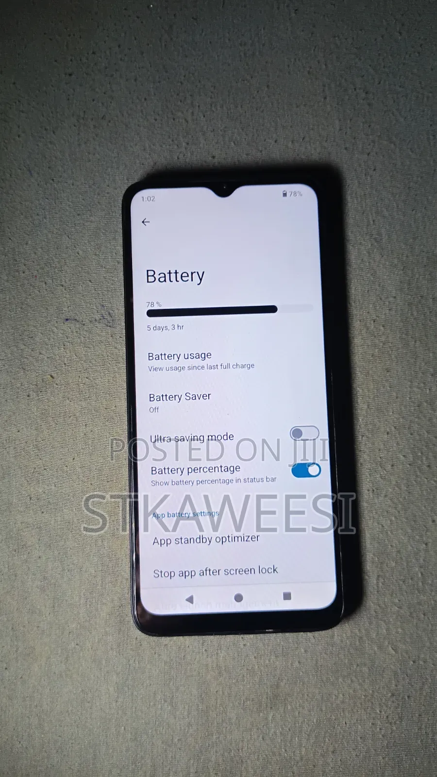 Itel A06 64 GB Black