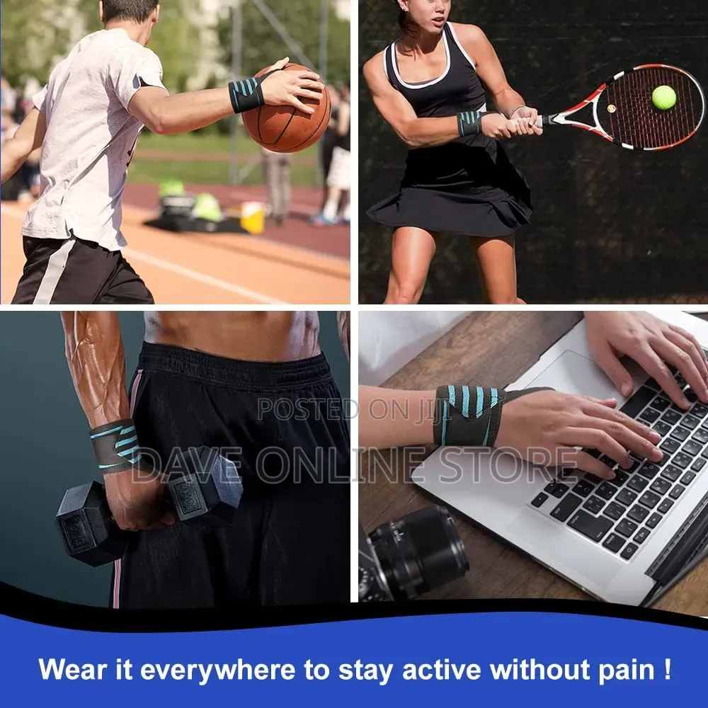 Sports Protective Wrap Adjustable Wrist Pressured Bandage Protector