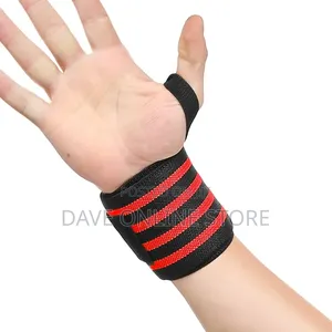 Sports Protective Wrap Adjustable Wrist Pressured Bandage Protector