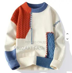 Hot Trend in Winter Men's Loose Pullover.