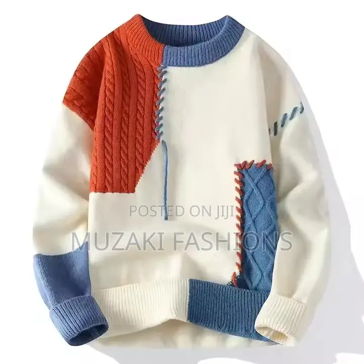 Hot Trend in Winter Men's Loose Pullover.