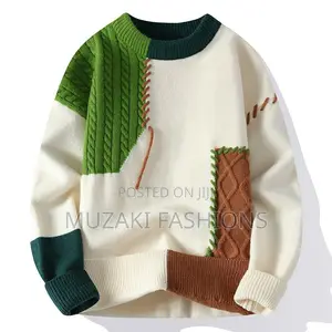 Hot Trend in Winter Men's Loose Pullover.