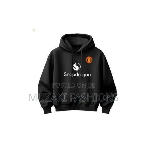 Man United Hoodie -Black