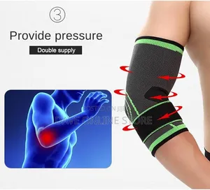 Adjustable Elbow Compression Sleeve Support Brace Arm Guard Protector