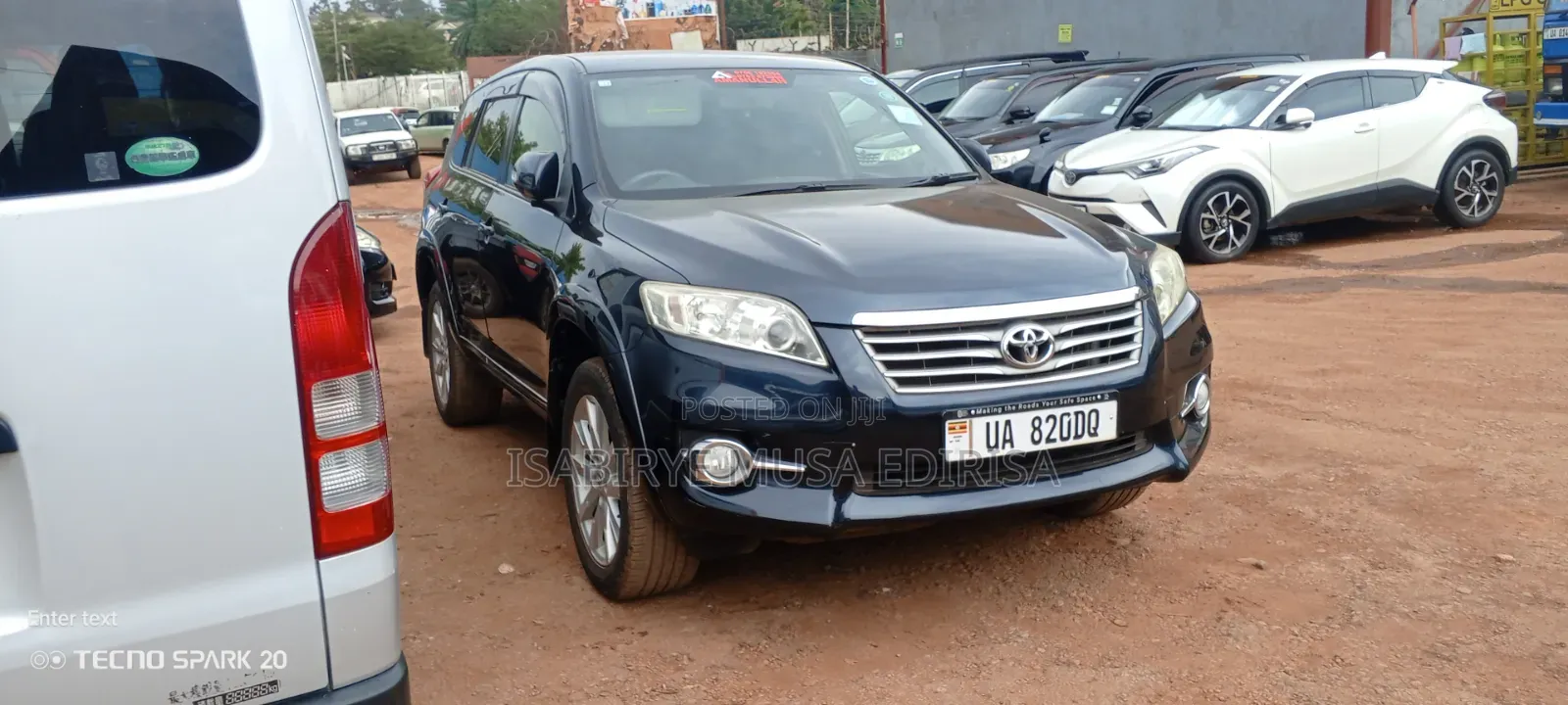 Toyota Vanguard 2011 Black