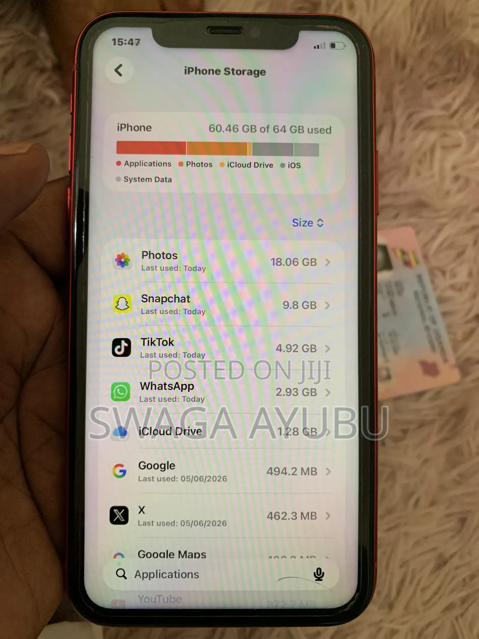 Apple iPhone 11 64 GB Red