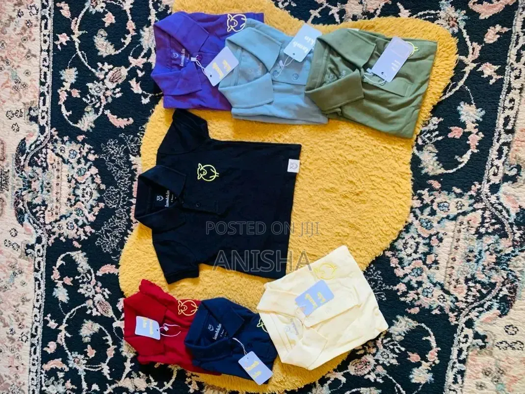 Kids Polo T-Shirts – Ages 2 to 7 Years | All Colours Available