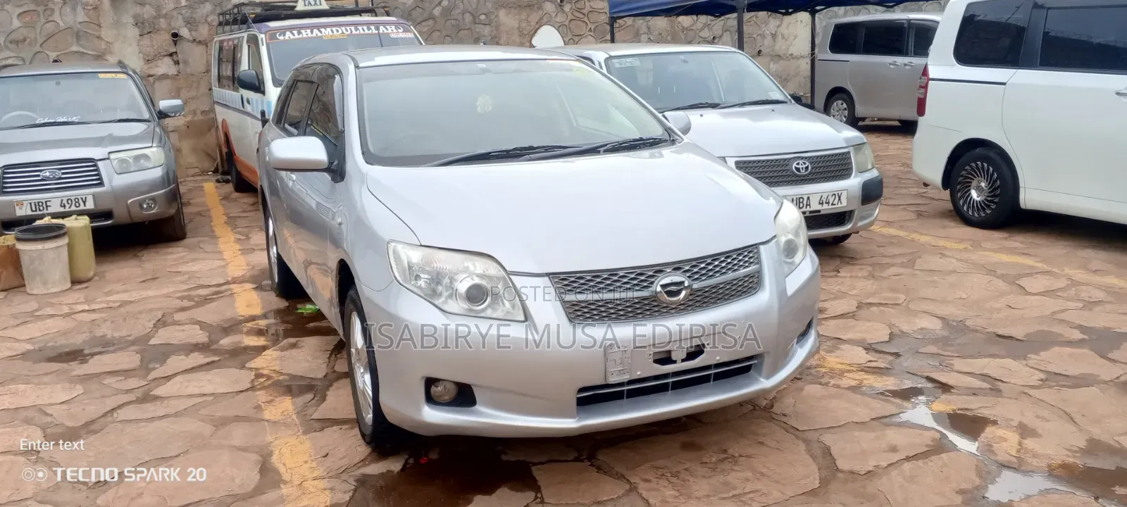 Toyota Corolla Fielder 2010 Silver