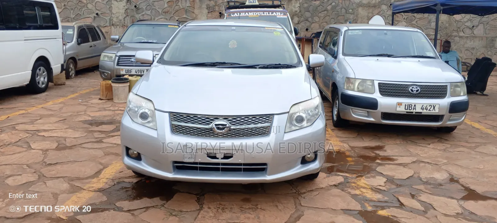 Toyota Corolla Fielder 2010 Silver