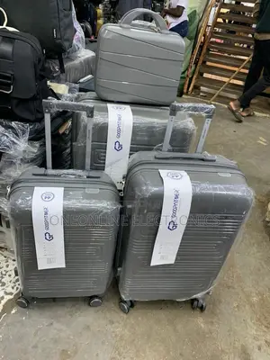 Gray Goodpatner Branded Suitcases