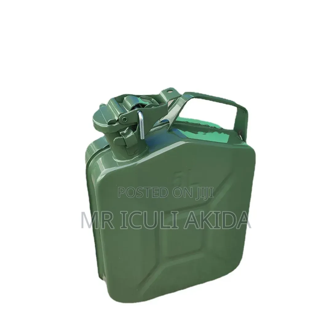 5litrs Metal Fuel Transportion Storage Jerrycan Fr Oil,Petrol,Diesel