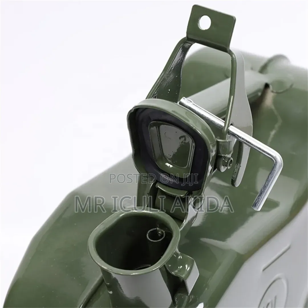 20litr Metal Fuel Transportion Storage Jerrycan Fr Oil,Petrol,Diesel