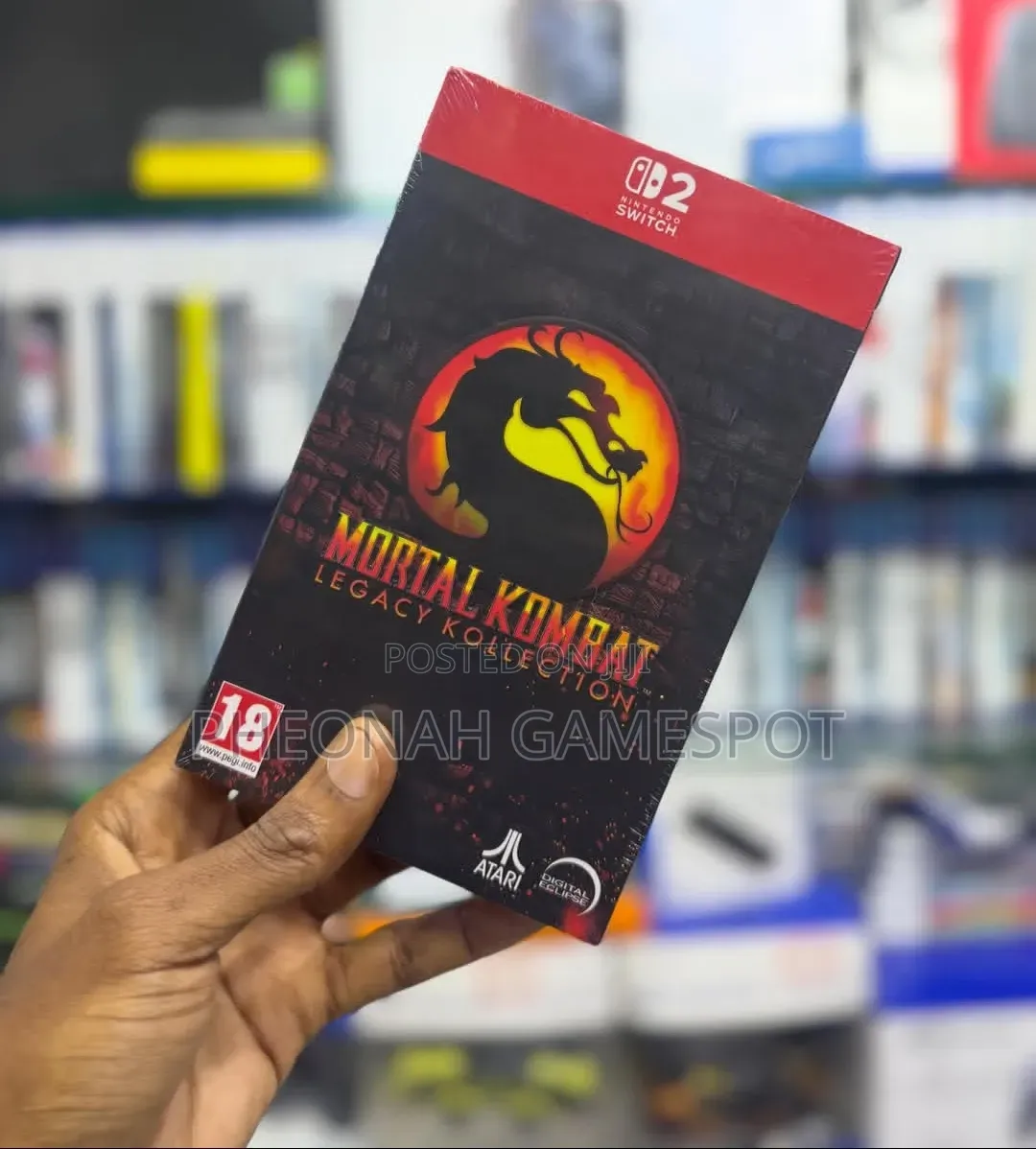 Mortal Kombat Legacy Kollection Game for Nintendo Switch 2. Brand New