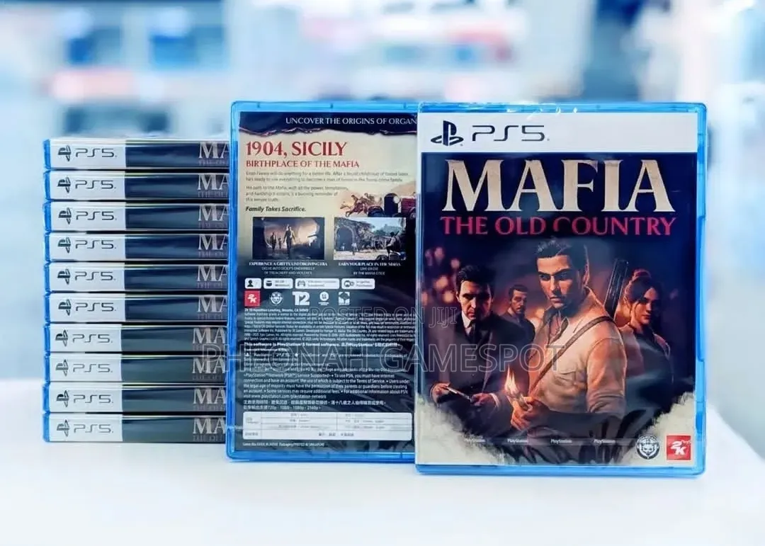 Mafia the Old Country Game Cd Ps5: Live the Brutal Crime Life in Italy