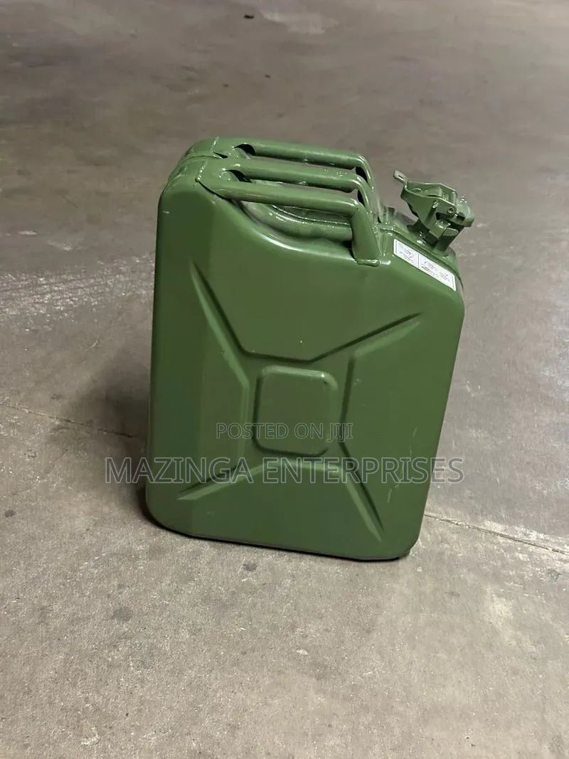 30ltrs Metal Fuel Storage Transportation Jerrycan for Gasoline,Oil