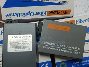 Netlink 20km Fibre to Ether Media Converter