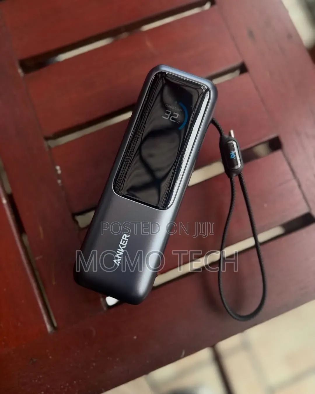 Anker Zolo Power Bank. 10000mah 22.5w With Built-in Usb-C Cable